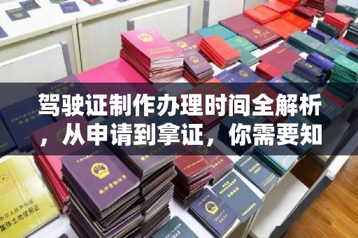 灵寿驾驶证制作办理时间全解析，从申请到拿证，你需要知道的一切