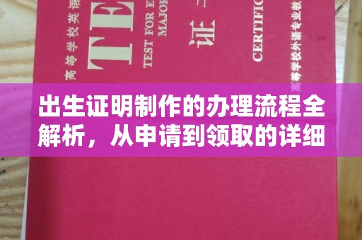 灵寿出生证明制作的办理流程全解析，从申请到领取的详细指南