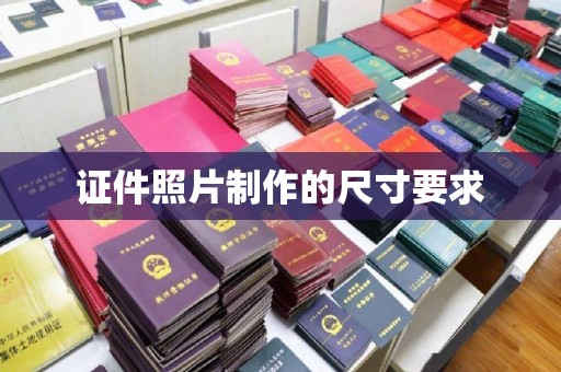 灵寿证件照片制作的尺寸要求