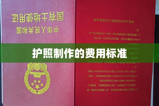 灵寿护照制作的费用标准